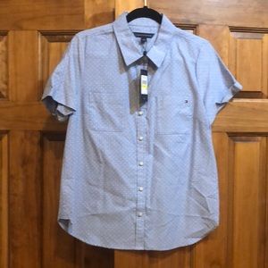 Tommy Hilfiger mens dress shirt. Size medium.
